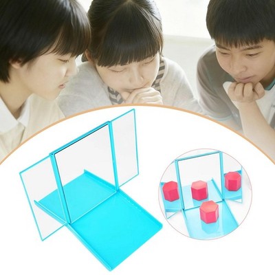 Kinder Wissenschaft Experiment Facettenreicher Spiegel Entwicklung Spielzeug Pädagogisch Lernen