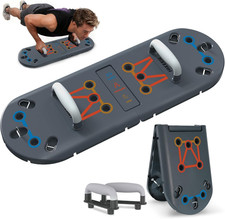 Push up Board - Portable Push up Bar for Home & Travel, Multi-Functional Fitness