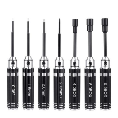 Multi-Size RC Screwdrivers Set Hex Nut Phillips Driver RC Tools for Axial SCX...