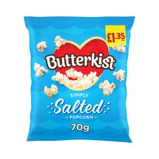 Butterkist Popcorn 15 x 50g  Salted  PMP
