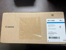 Canon PFI-1700C Cyan 0776C001AA - NEW SEALED BOX EXP 02-2021