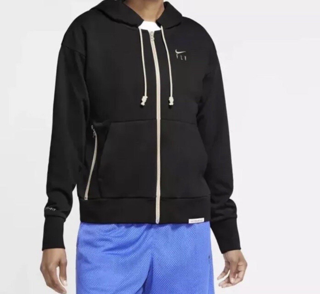 Nike Dri-Fit Swoosh Fly Standard Issue Women's Pullover Basketball Hoodie Xl image 2