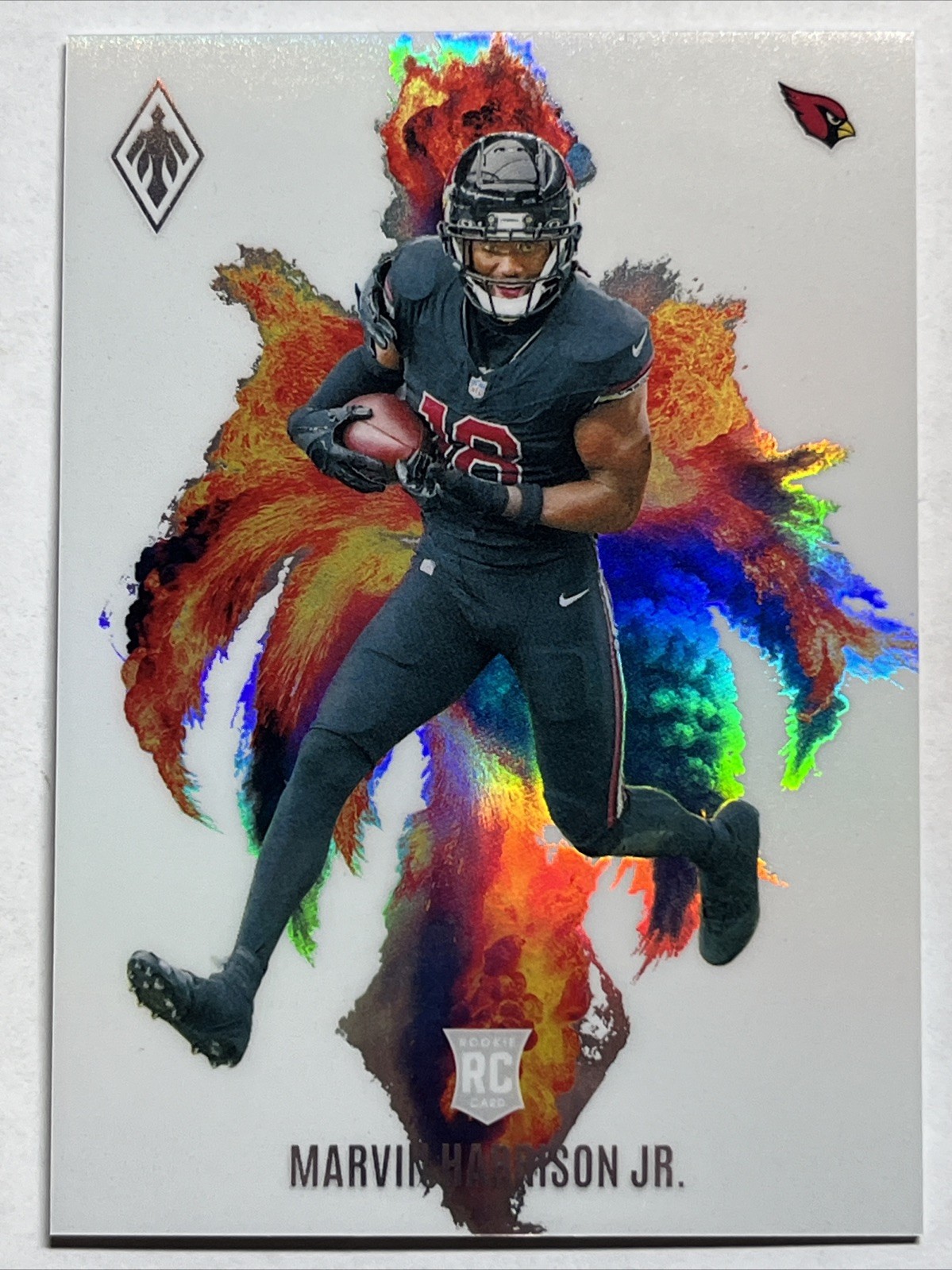 MARVIN HARRISON JR. 2024 Panini Phoenix #CB-MHJ RC Color Blast Prizm Case Hit