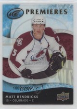 2009-10 Upper Deck Ice Ice Premieres 1809/1999 Matt Hendricks #106 1k9