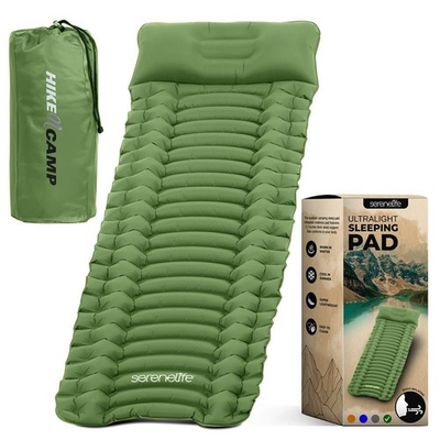#ad Serenelife Ultralight Sleeping Pad Lightweight amp; Compact 75#x27;#x27; x 26#x27;#x27; inches $23.99