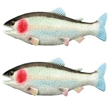 Realistic Rubber Fish Toy for Practical Jokes and Fun Play 12.2 Inches Long