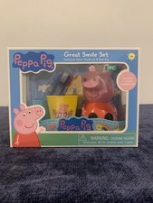 New. Sealed. Un-opened. Peppa Pig Great Smile Toothbrush Set