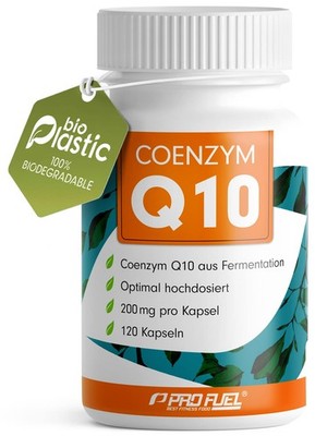 Q10 Kapseln hochdosiert 120x mit 200mg Coenzym pro Kapsel 38 g (1er Pack) 