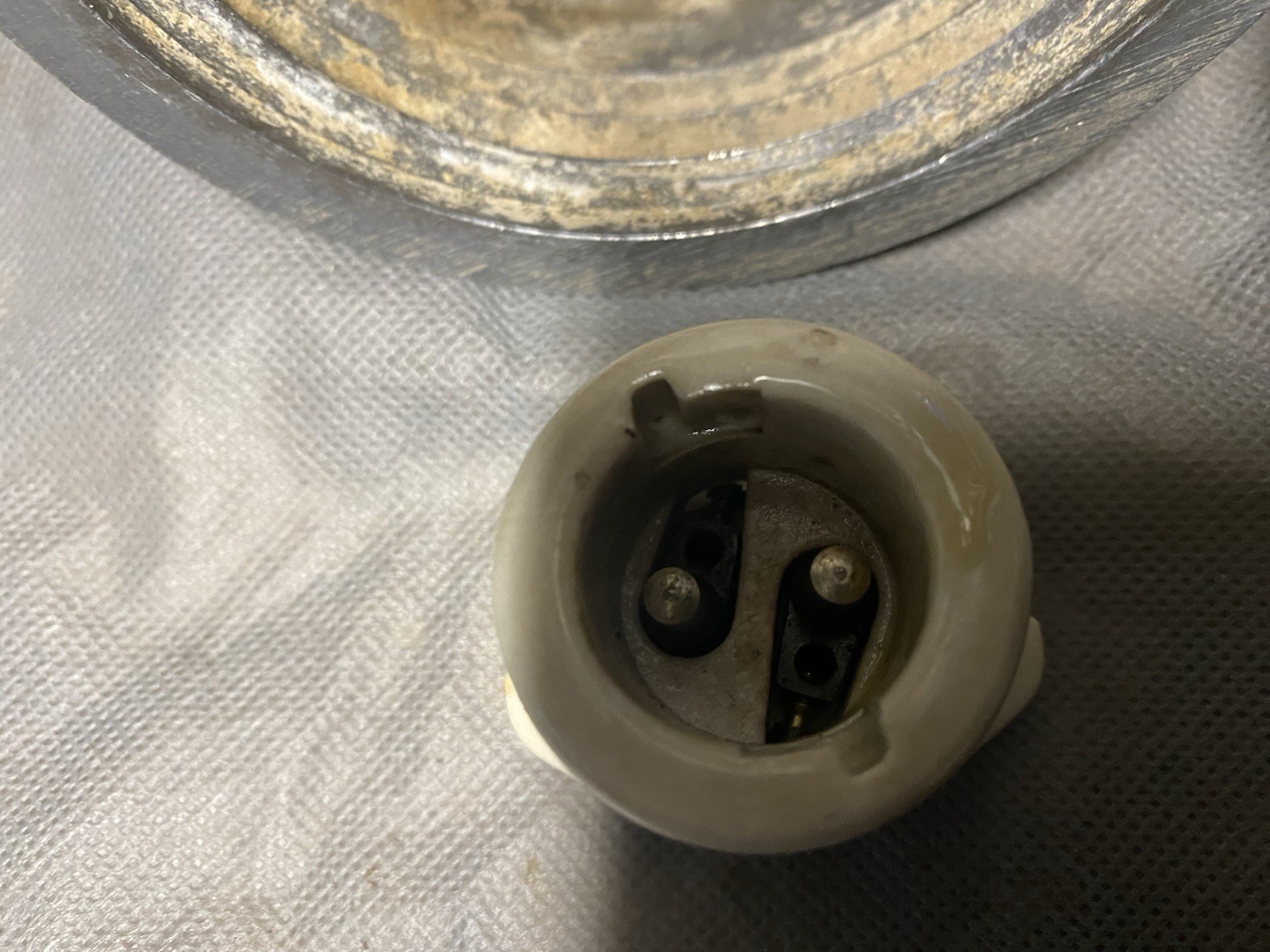 Reclaimed Coughtrie of Glasgow Vintage Swan Neck Corner Light