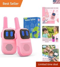 Lightweight 2-Way Radio Walkie Talkies for Children - Perfect for Ages 3-12