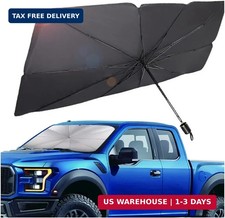 Car Windshield Sun Shade - Universal 55"x31" Front Window Sunshield with Heat-Bl