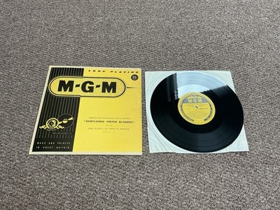 Marilyn Monroe/Jane Russell-Gentlemen Prefer Blondes 1953 MGM 10  LP UK Press Ex