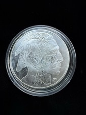 Buffalo/Native American .999 Silver bullion 1 Troy Oz. Round 84.95 per troy oz