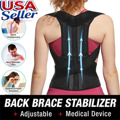 Adjustable Posture Corrector for Women and Men, Shoulder Brace,Back Straightener