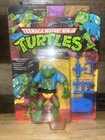 Vintage 1989 TMNT Genghis Frog Playmates Action Figure MOC Sealed Unpunched Card