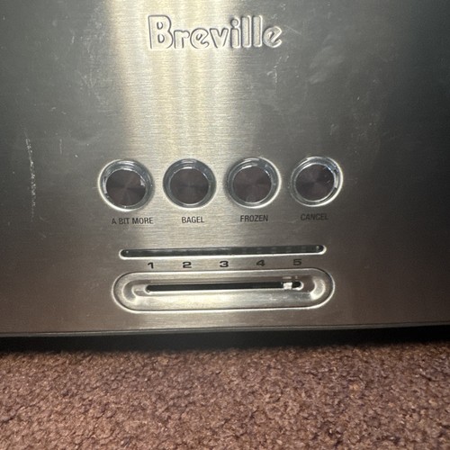Breville Tostapane 4 Fette Acciaio Inox Spazzolato Bit Più Argento BTA730XL - Foto 4 di 8