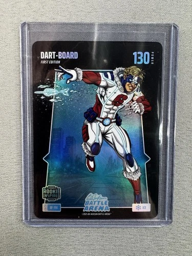 2026 Bo Jackson Battle Arena Dart Board Ice BattleFoil BF-190 Jaxson Dart Rookie