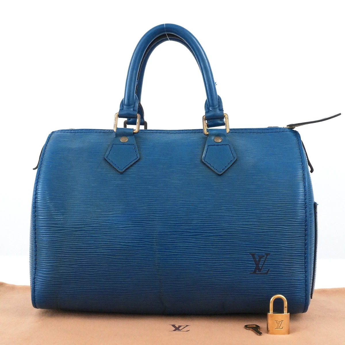Louis Vuitton Speedy Blue Bags & Handbags for Women for sale - eBay