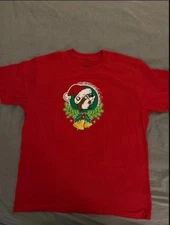 Buc-ees Christmas T-Shirt Red 2025 jungle all the way to Buc-ees 22 Size S-4XL