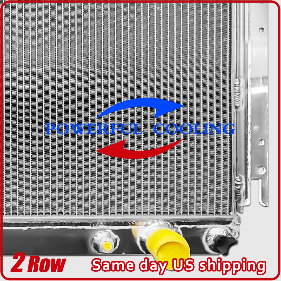 Aluminum Radiator For 1963-1968 Chevy Impala L6 V8/1964-1967 EI Camino 1965 1966 Foto 4 de 4
