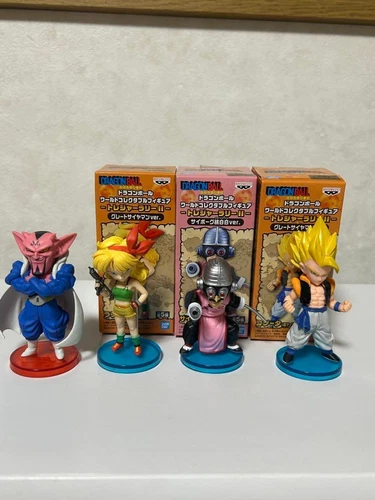 Dragon Ball Z WCF Juego de 4 Dabura Lanzamiento Android 17 Gotenks