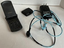 Vintage Motorola StarTac Flip Phone  Charger 80062WNPBA Tested  Works - READ