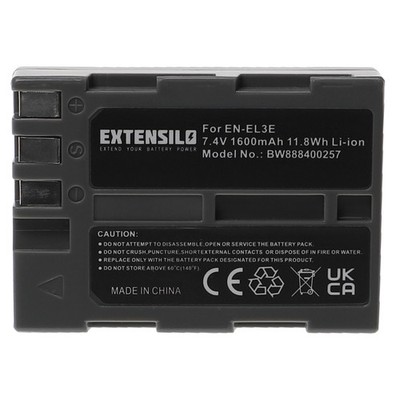 Akku für Nikon D300 D200 D300s D700 D70 D50 D100 D70s D90 D80 D900 1600mAh 7,4V