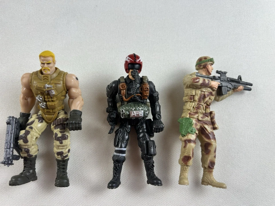 Bonecos Chap Mei Soldier Force foguete míssil/luzes e som com caminhão de transporte - Imagem 2 de 4