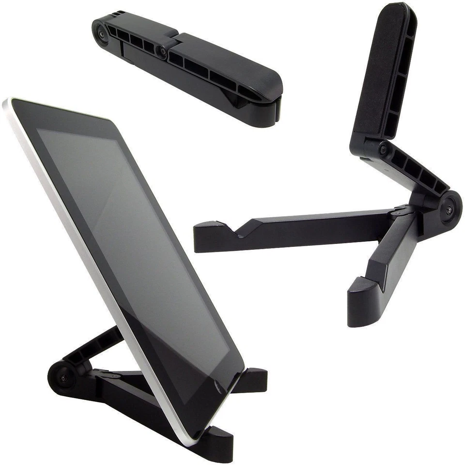 Desk & Travel Stand Holder Mount for Galaxy Tablet Tab iPad 2 3 4 Air Mini#A - Image 2 of 4