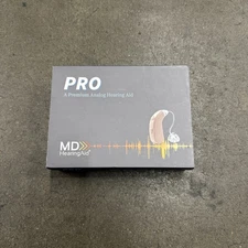 MD Hearing Aid PRO w/ Accessories Fast Shipping Left And Right