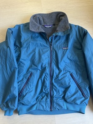 Patagonia Shelled Synchilla Bomber Jacket Vintage 90s, Size L Made