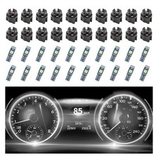 20pcs Car Led Dash Lights - Super Bright Instrument 0.69x0.2x0.2 Inch White 20pcs Car Led Dash Lights - Super Bright Instrument 0.69x0.2x0.2 Inch White