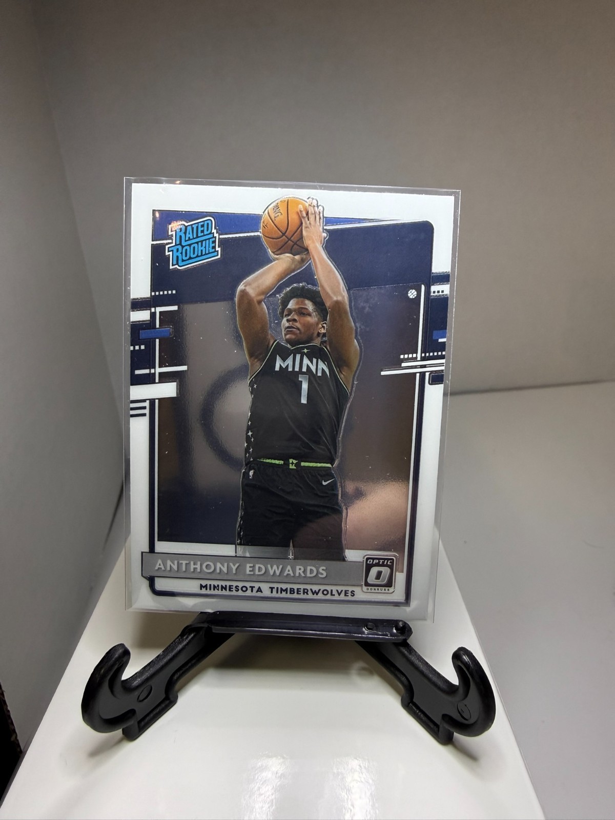 Anthony Edwards 2020-21 Panini Donruss Optic Rated Rookie #151 Timberwolves