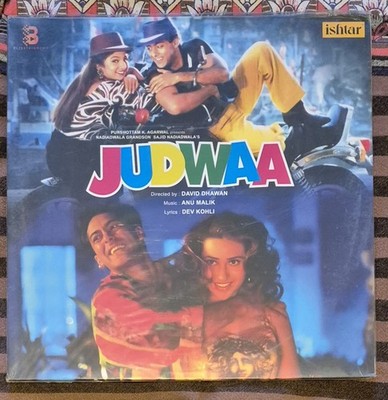 Bollywood Hindi Vinyl LP. Judwaa. Brand New. Salman Khan. Bollywood LP Vinyl