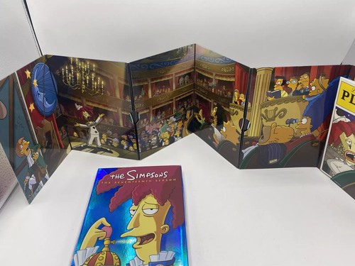 The Simpsons - Complete Season 17 Dvd UK Region 2 discs refurbished like new - Picture 3 of 4