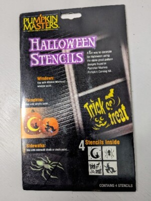 Pumpkin Masters Halloween Stencils 2002