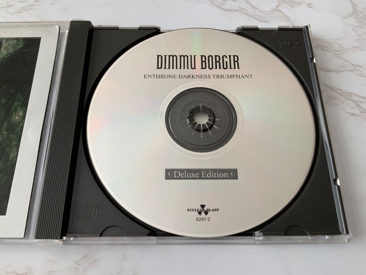 Dimmu Borgir Enthrone Darkness Triumphant CD DELUXE ED. w Dimmu Borgir Enthrone Darkness Triumphant CD DELUXE ED. w
