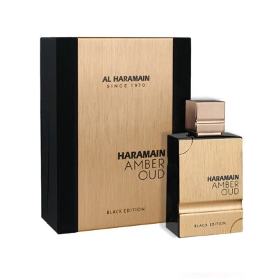 Al Haramain Amber Oud Black Edition 60ml EDP Perfume - Woody, Leather, Vetiver
