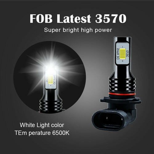 6pcs 6000K LED Headlight Fog Light Bulbs for 2009-2012 Dodge Ram 1500 2500 3500 - Picture 2 of 12