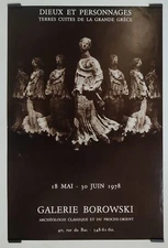 Terracotta Gods and Characters of Greater Greece 1978 Original Poster