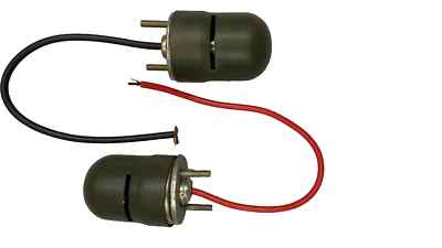 WILLYS JEEP GPW MB CJ3A CJ3B CJ2A M38 M35 DASH BORD MAP READING LIGHT (PAIR)