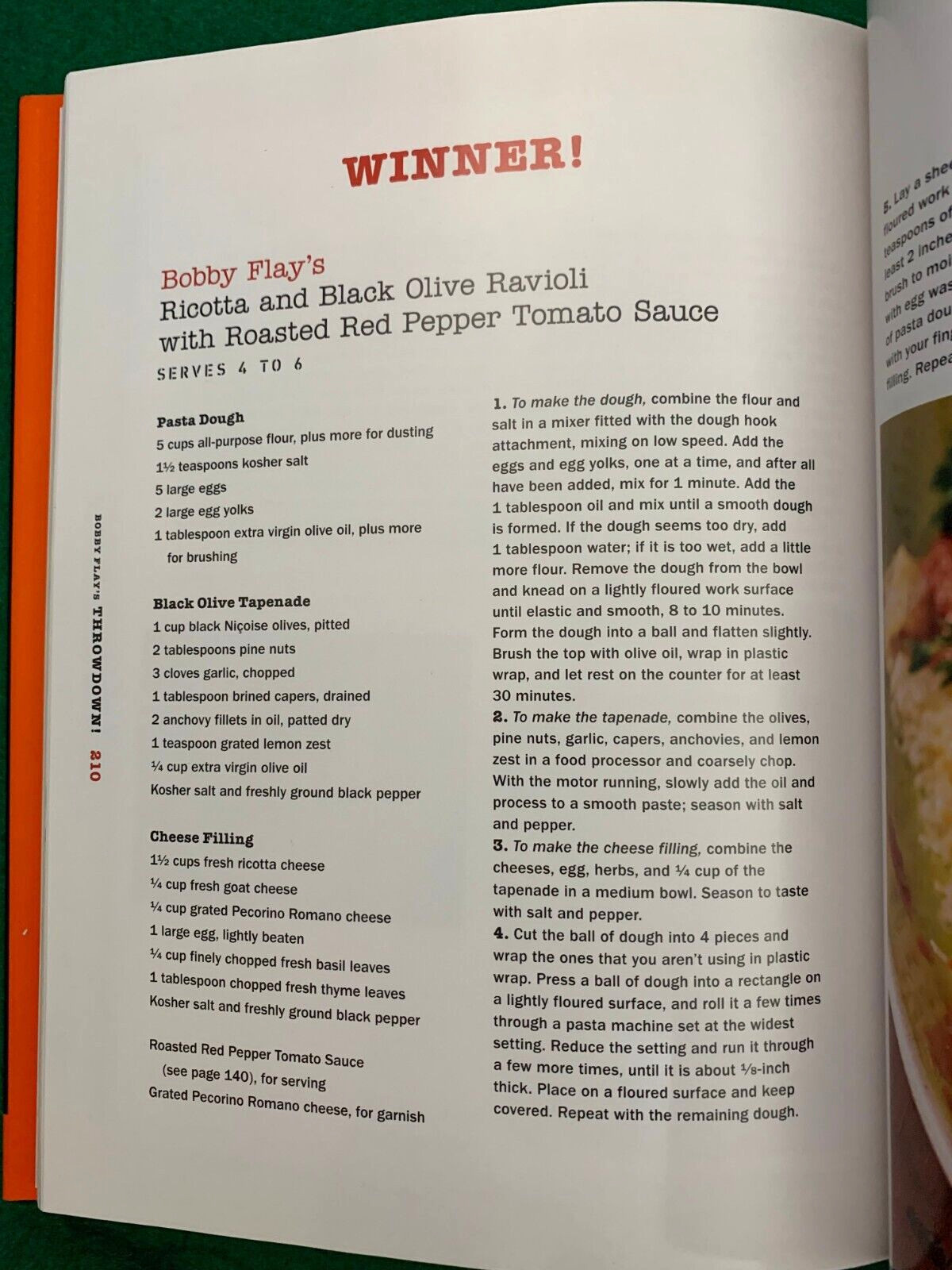 Bobby Flay's Throwdown! by Bobby Flay SIGNED 1st/1st HC DJ - 2010 - Cookbook