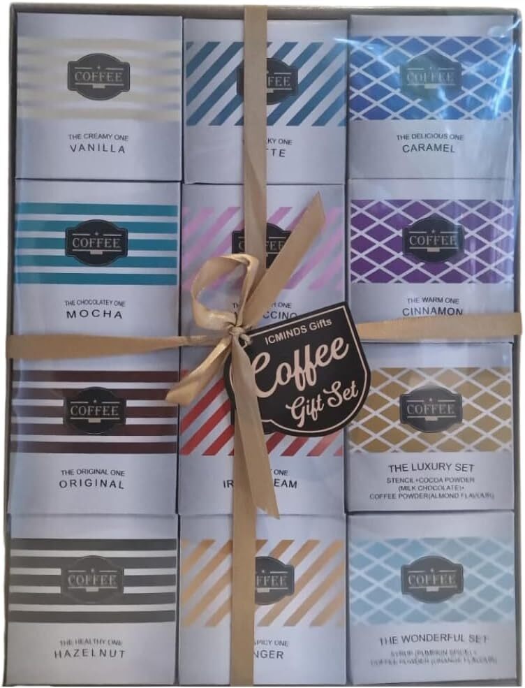 Coffee gift set Instant coffee 12 days flavoured gift... eBay