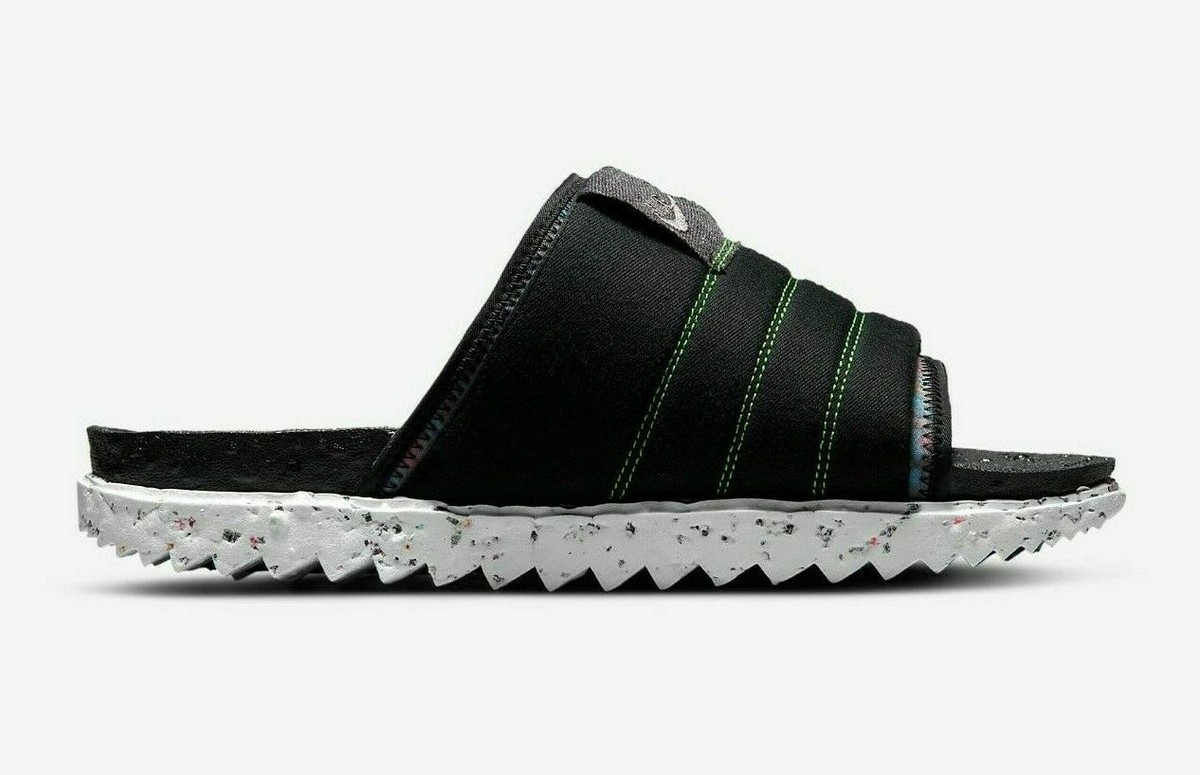 Nike Asuna Crater Slide Black Iron Grey DJ4629-002 s 8 | eBay