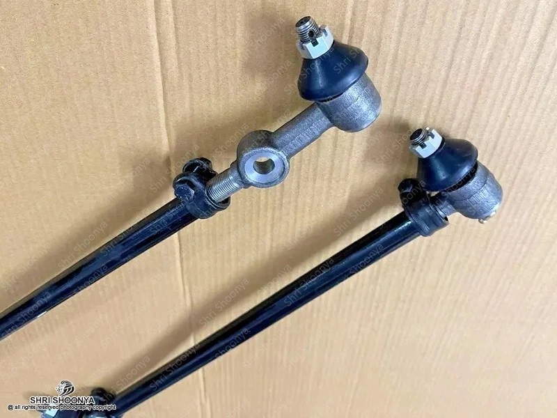 Juego de tubos de varilla de amarre izquierda+derecha para Willys Jeep 46-71 CJ-2A, 3A, 3B, CJ5, FC-150 Foto 4 de 4