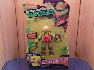  Nickelodeon Teenage Mutant Ninja Turtles Michelangelo Hand To Hand Fighters