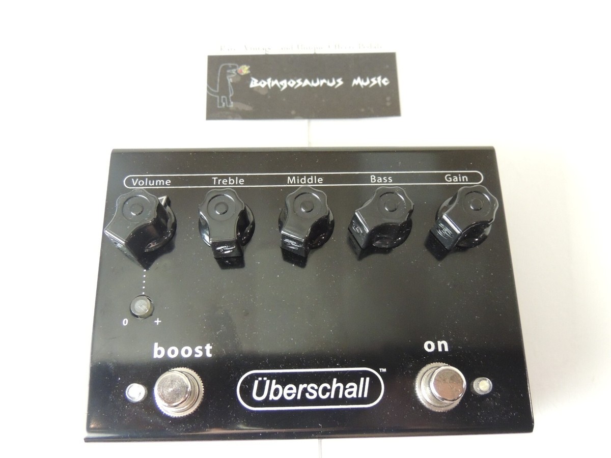 Bogner Uberschall Distortion Effects Pedal Free USA Shipping Bogner Uberschall Distortion Effects Pedal Free USA Shipping