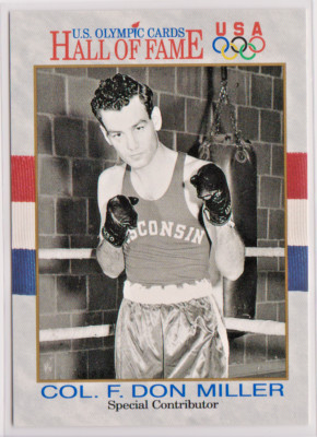 Colonel F Don Miller Contributor 1991 Impel U S Olympics Hall of Fame Card #73