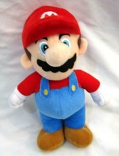 Nintendo Super Mario Brothers Mario 10" Plush Toy-Super Mario Bros. Plush-New v2