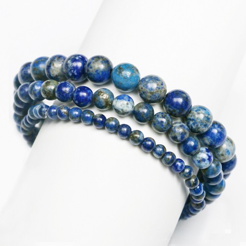 4 ~ 8 mm Genuino Mezclado Piedra Preciosa Natural Cuentas Redondas Pulsera Elástica Sanación Reiki - Imagen 28 de 52